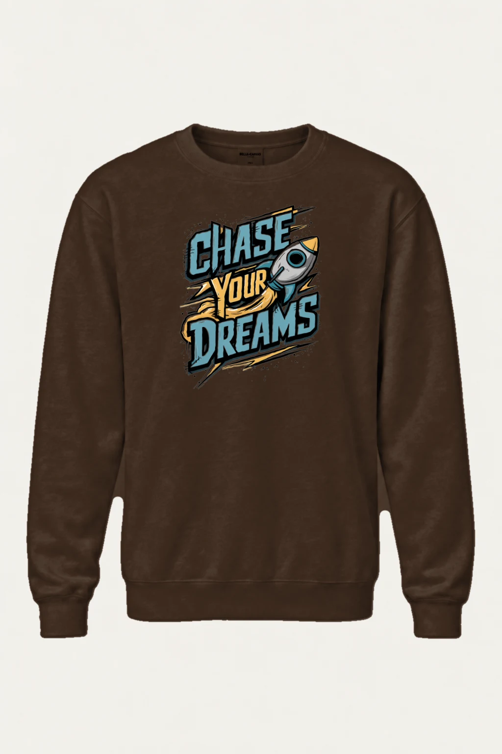 "Chase Your Dreams" Heavy Blend Unisex Crewneck Sweatshirt | Gildan 18000