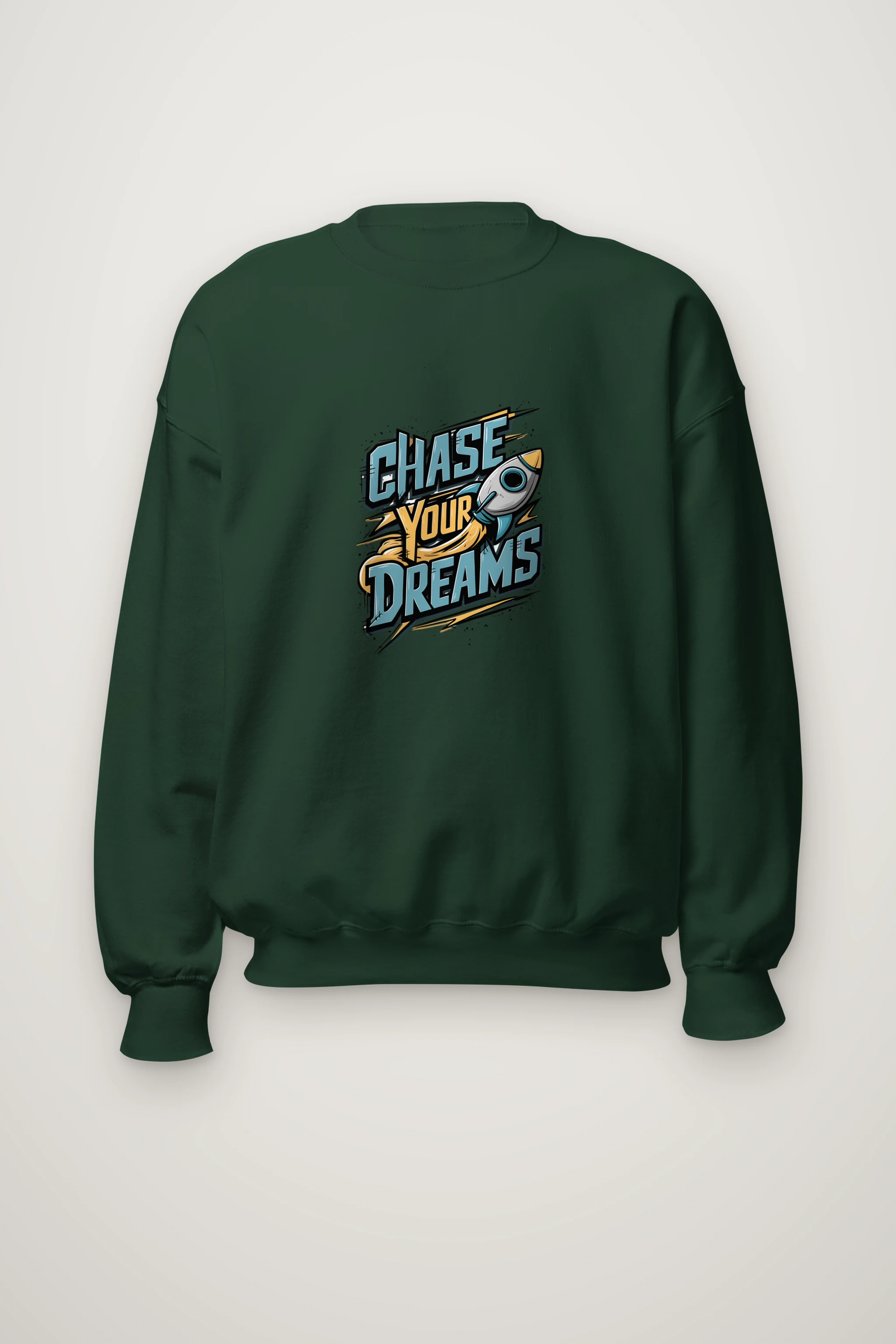 "Chase Your Dreams" Heavy Blend Unisex Crewneck Sweatshirt
