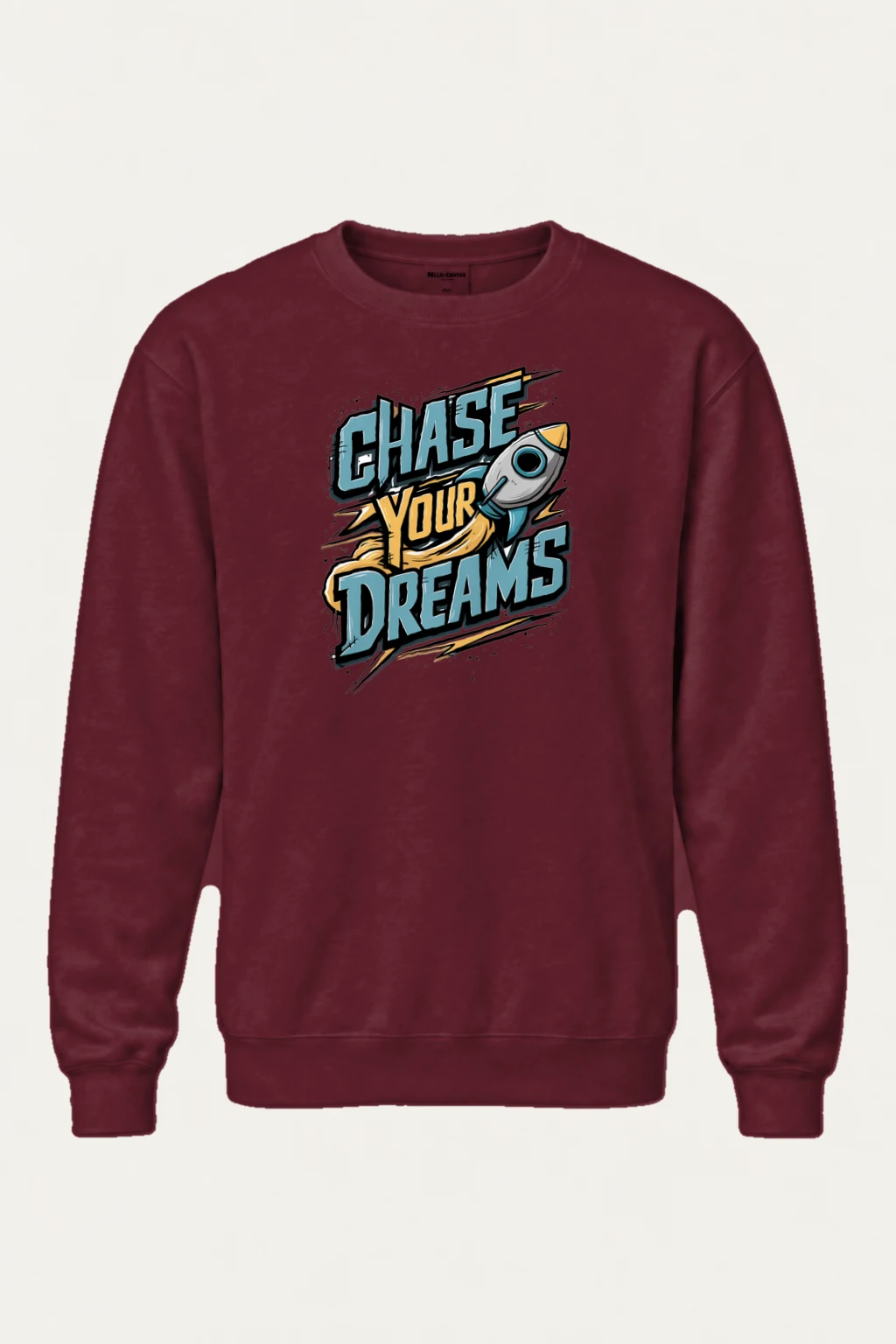 "Chase Your Dreams" Heavy Blend Unisex Crewneck Sweatshirt | Gildan 18000