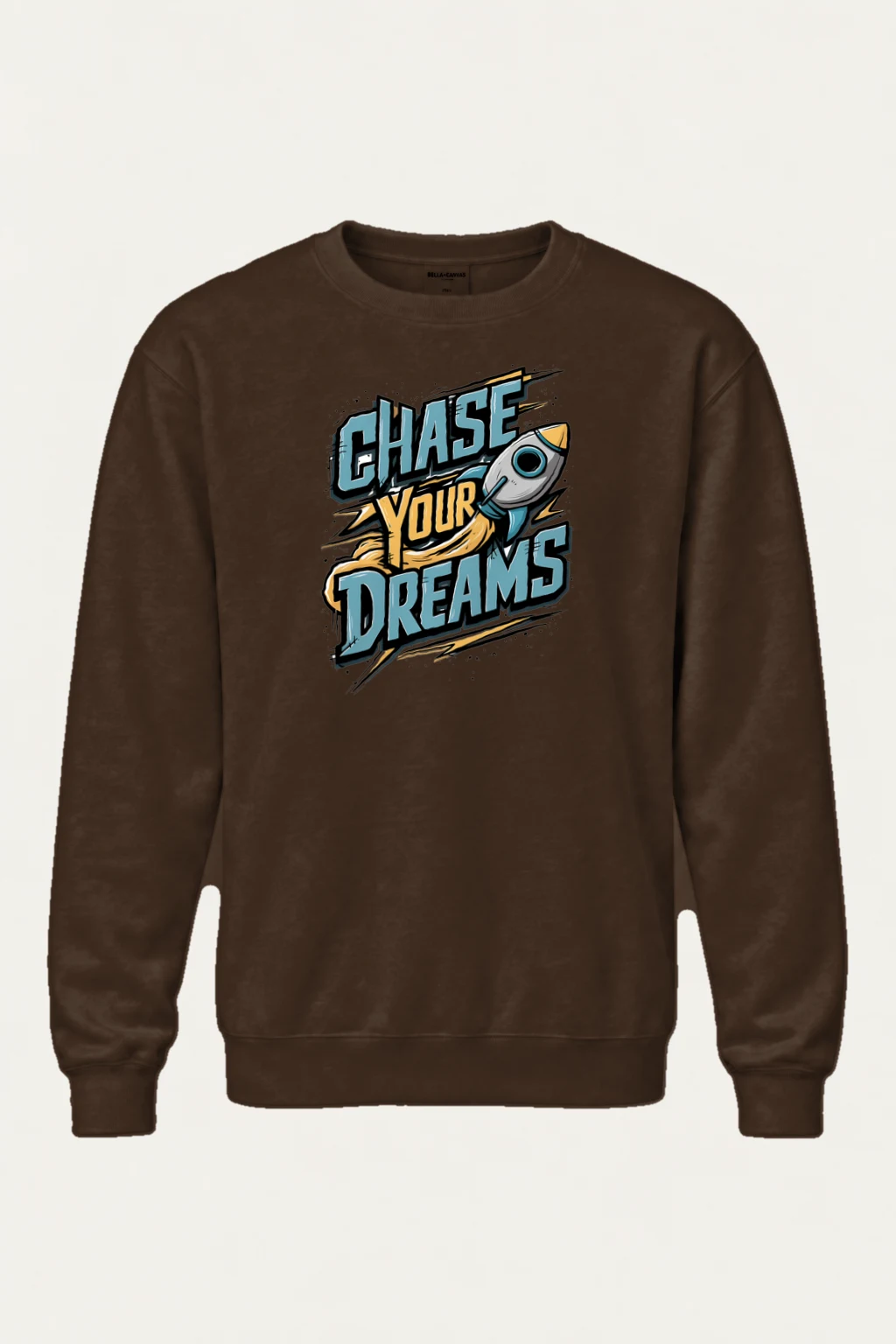 "Chase Your Dreams" Heavy Blend Unisex Crewneck Sweatshirt | Gildan 18000