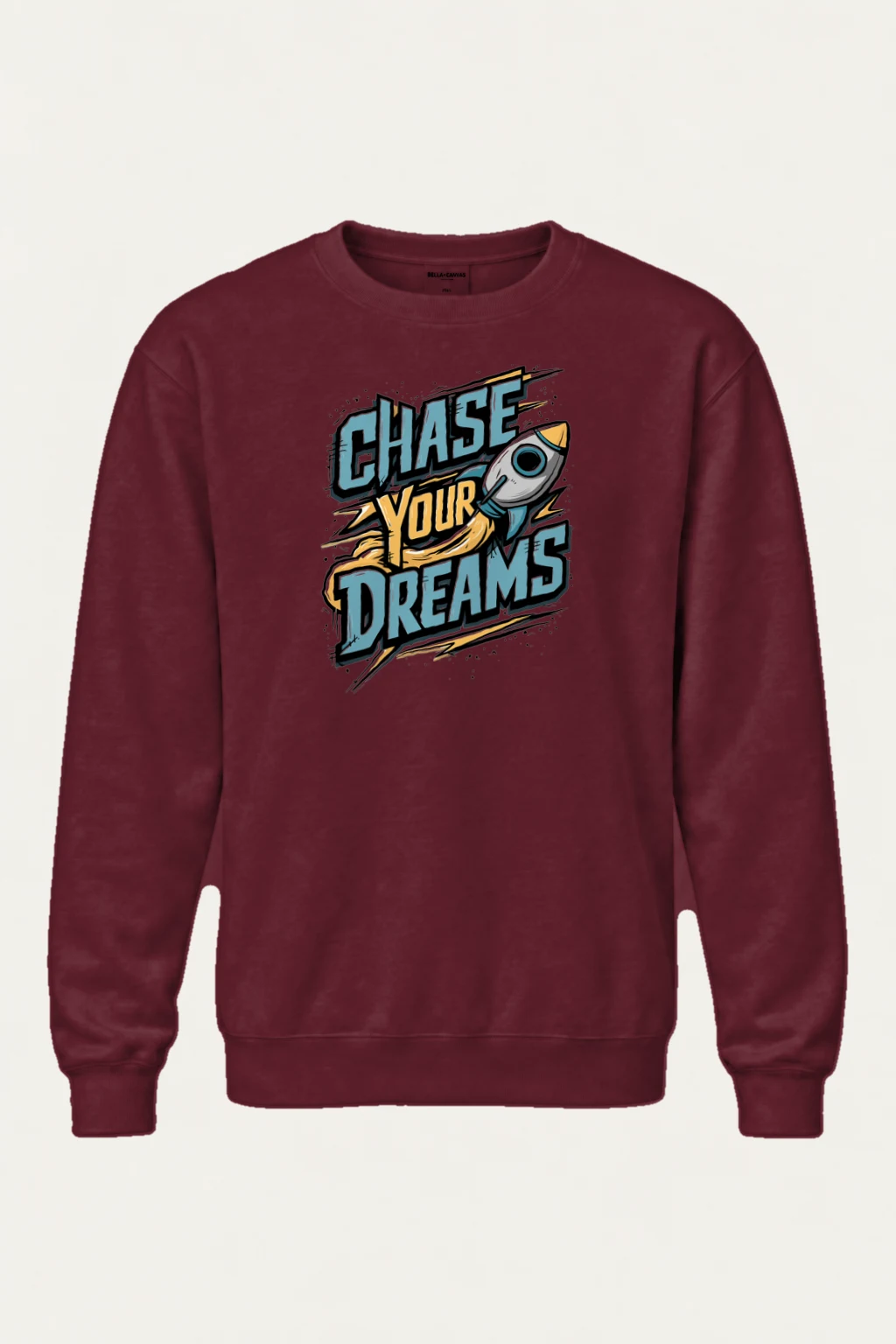 "Chase Your Dreams" Heavy Blend Unisex Crewneck Sweatshirt | Gildan 18000