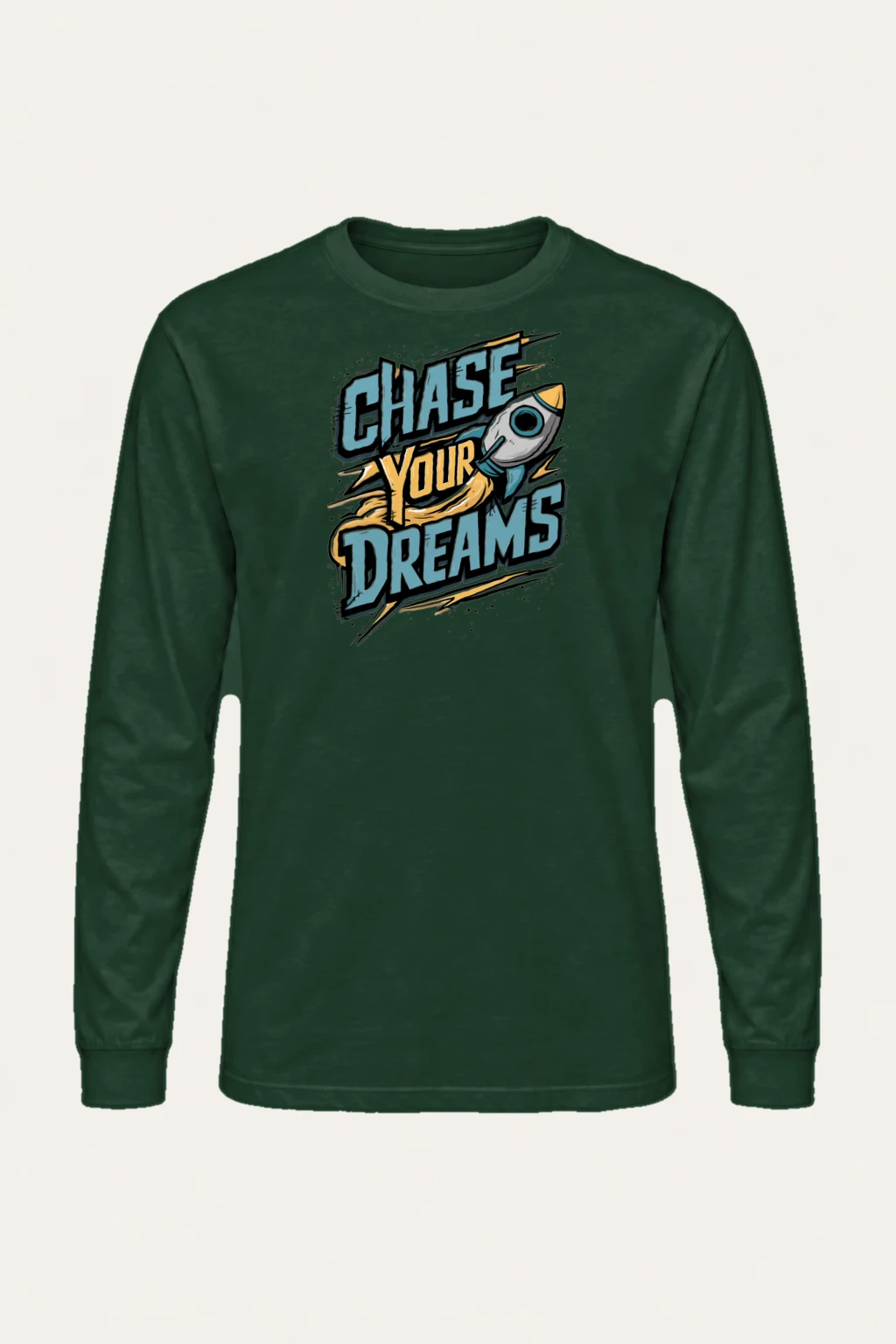 "Chase Your Dreams" Unisex Longsleeve T-shirt | Gildan 2400