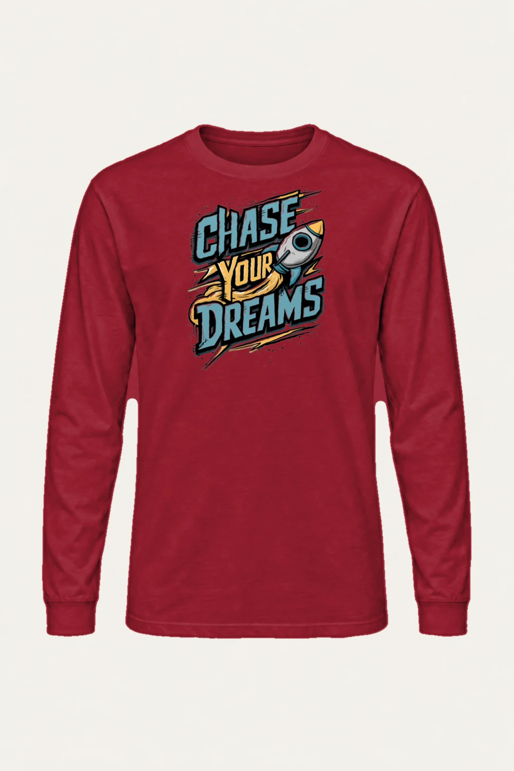 "Chase Your Dreams" Unisex Longsleeve T-shirt | Gildan 2400