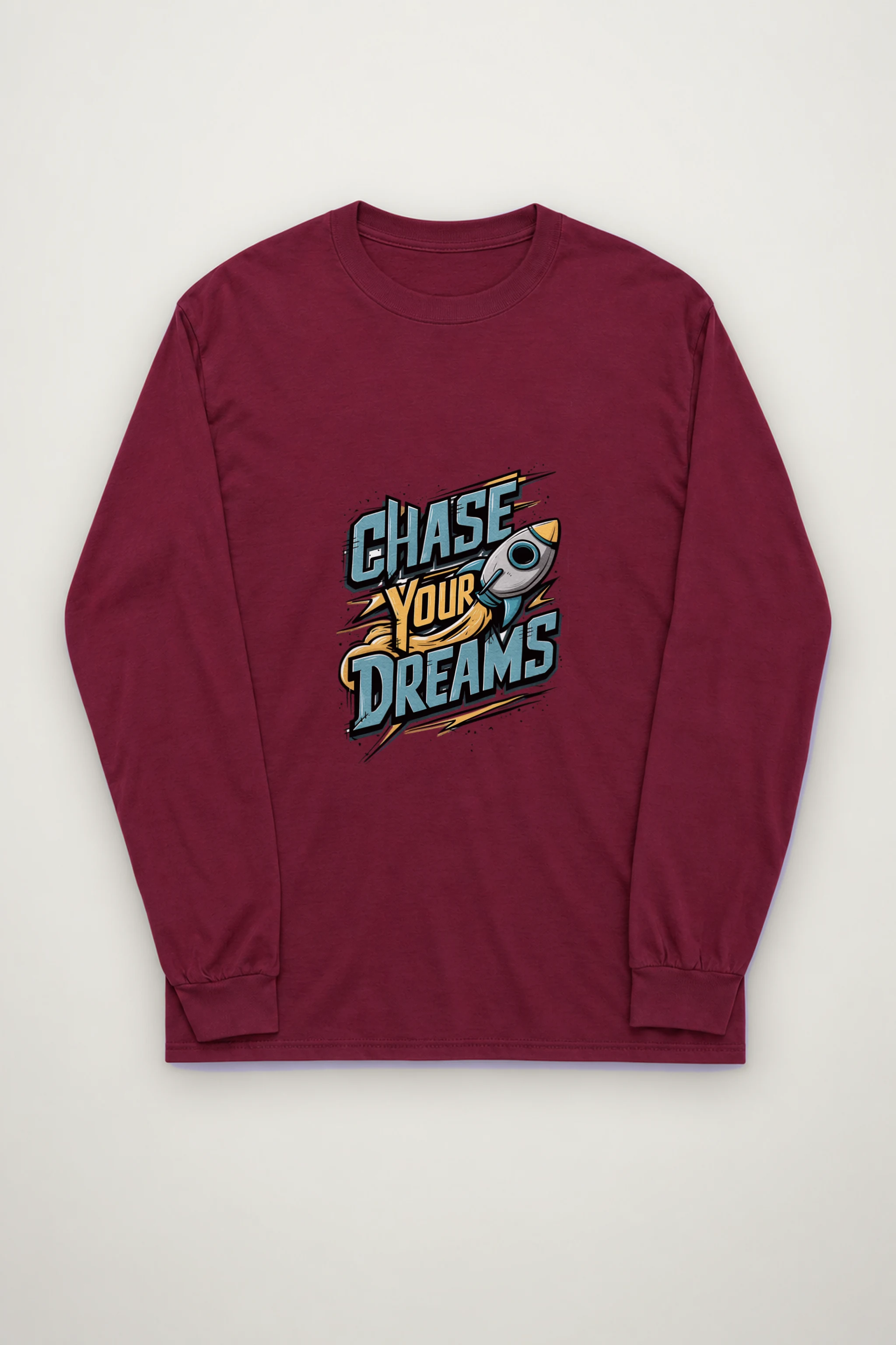 "Chase Your Dreams" Unisex Longsleeve T-shirt