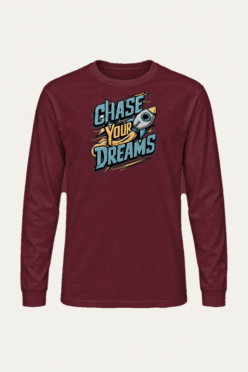 "Chase Your Dreams" Unisex Longsleeve T-shirt | Gildan 2400