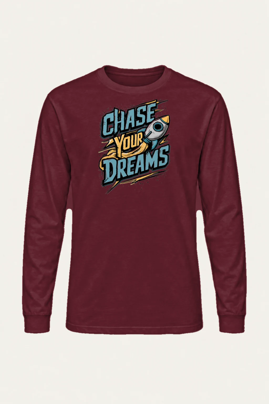"Chase Your Dreams" Unisex Longsleeve T-shirt | Gildan 2400