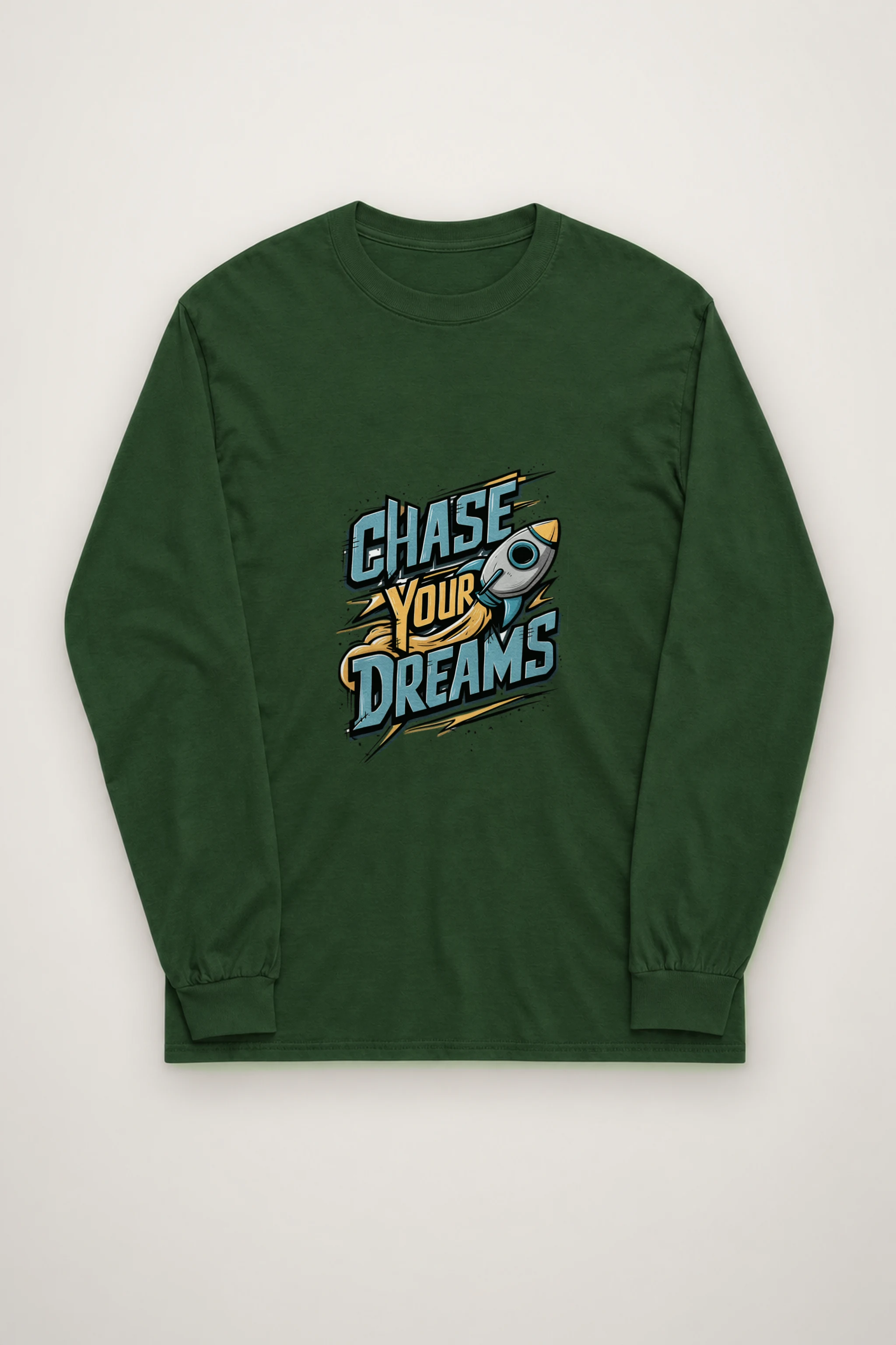 "Chase Your Dreams" Unisex Longsleeve T-shirt