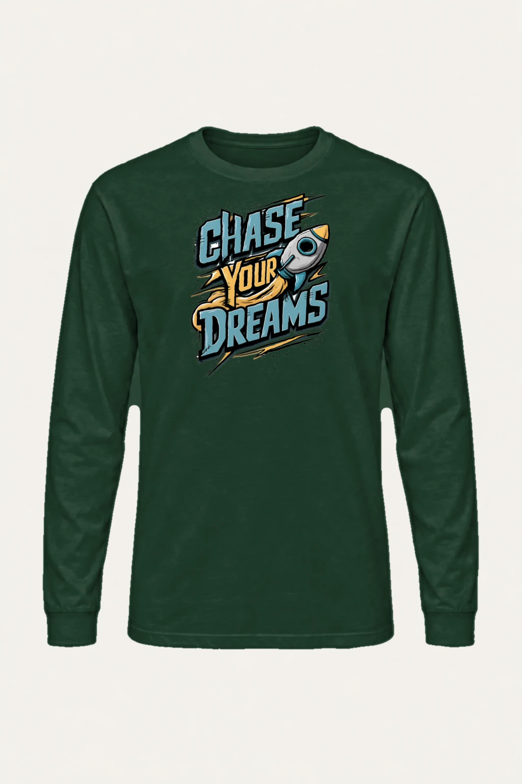 "Chase Your Dreams" Unisex Longsleeve T-shirt | Gildan 2400