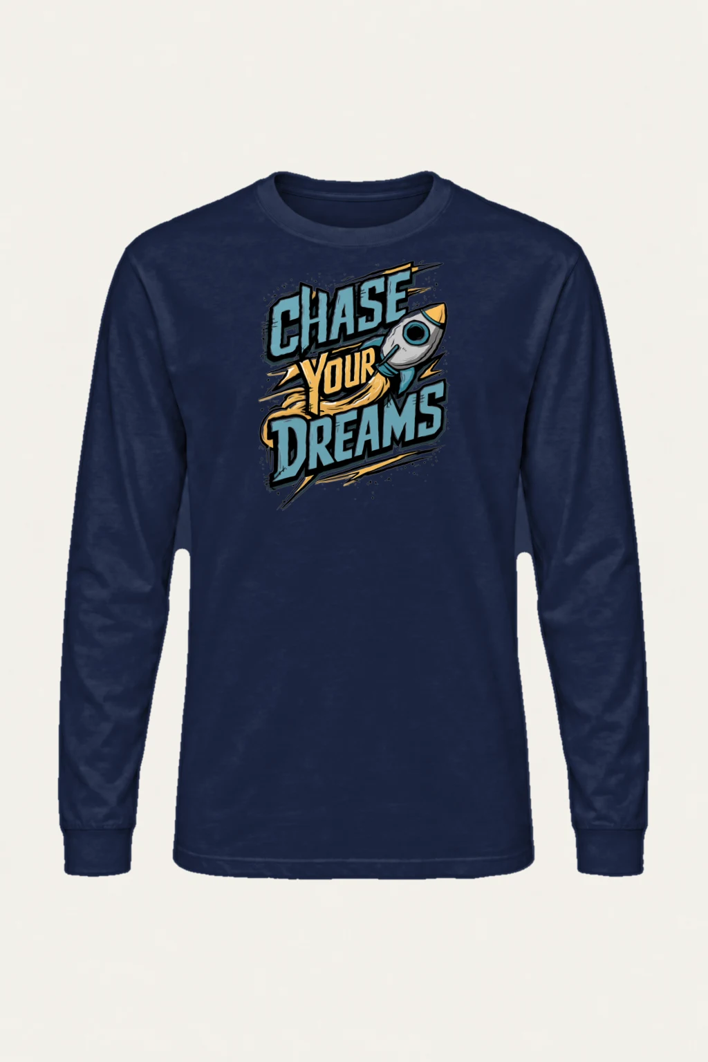 "Chase Your Dreams" Unisex Longsleeve T-shirt | Gildan 2400