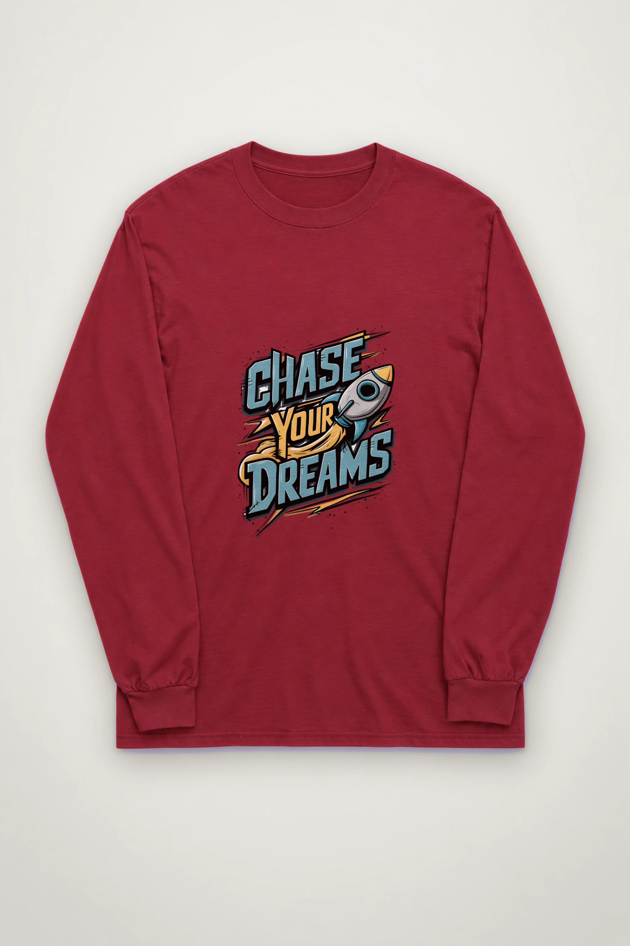 "Chase Your Dreams" Unisex Longsleeve T-shirt
