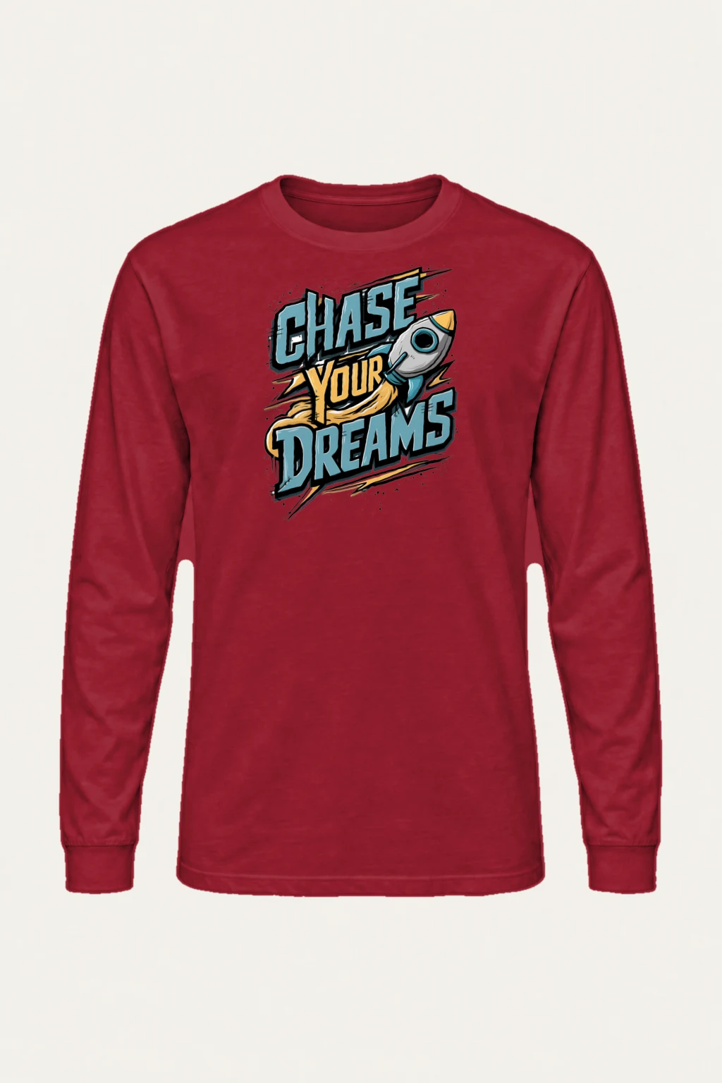 "Chase Your Dreams" Unisex Longsleeve T-shirt | Gildan 2400