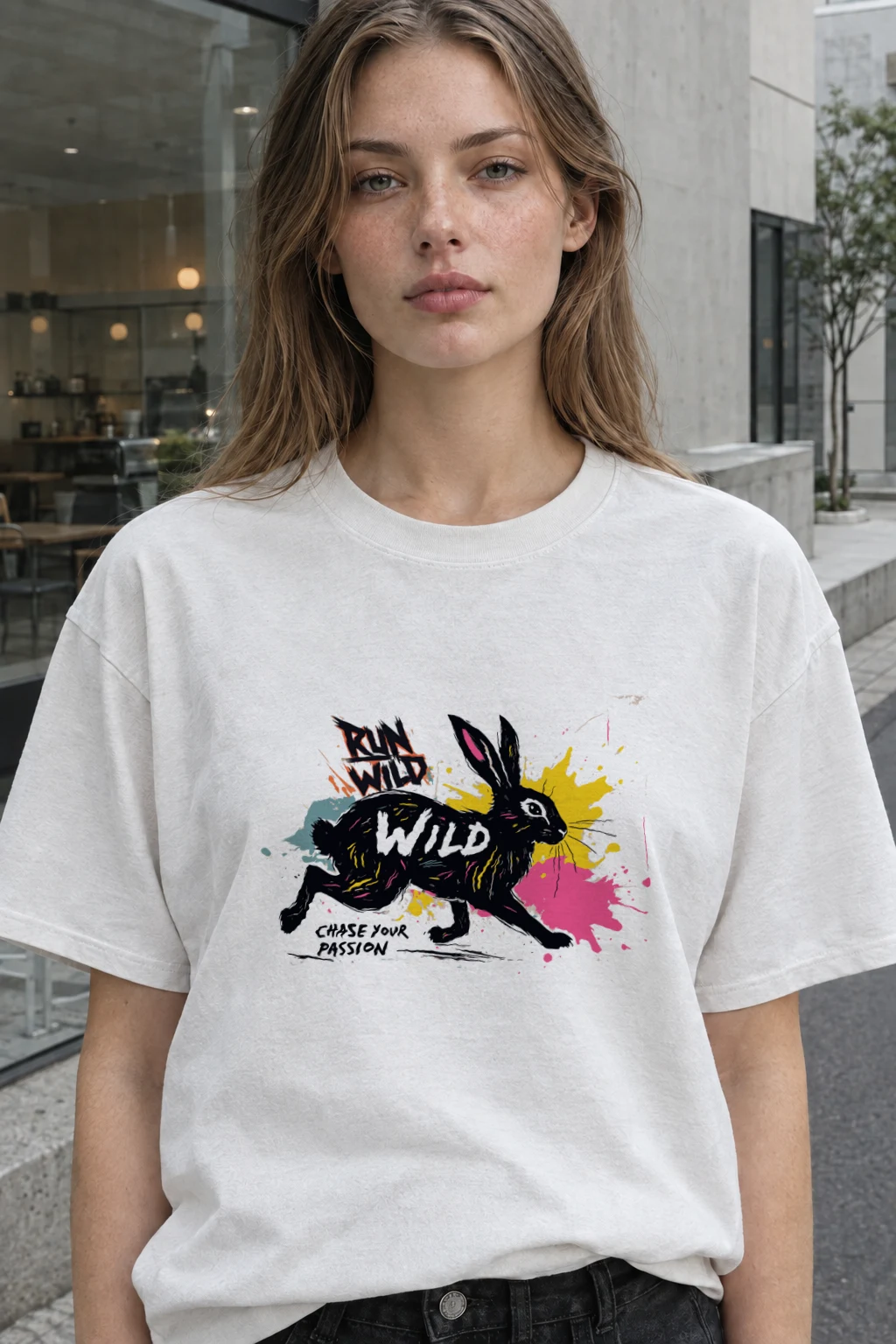 "Chase Your Passion" Heavyweight Unisex Crewneck T-shirt | Gildan 5000