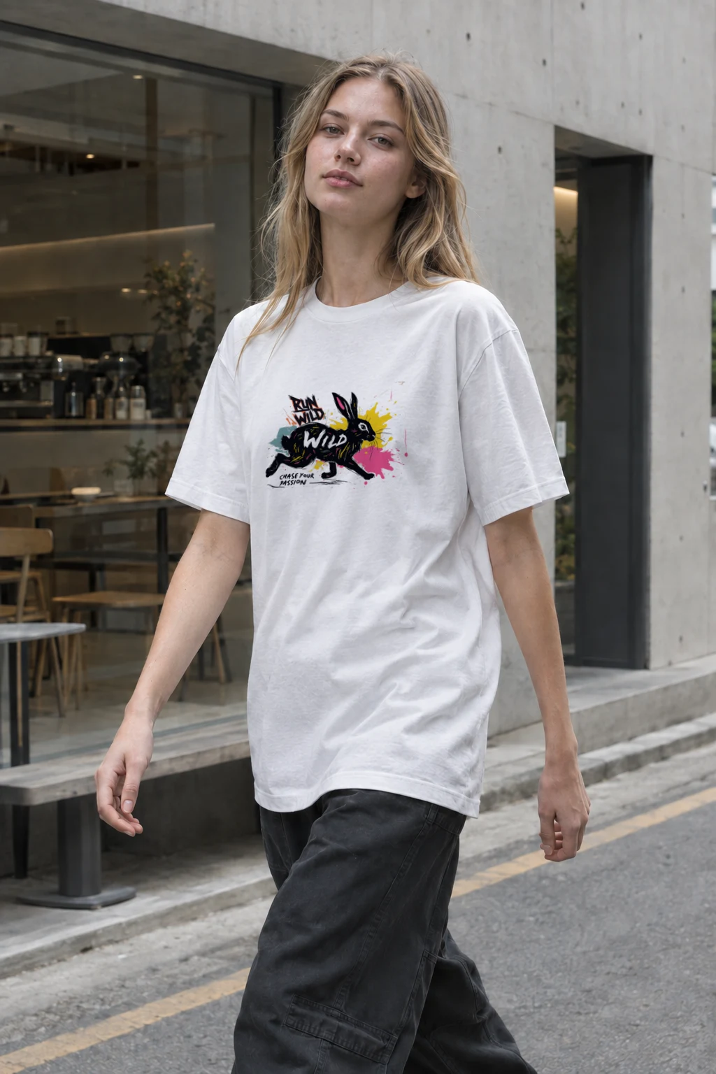 "Chase Your Passion" Heavyweight Unisex Crewneck T-shirt | Gildan 5000
