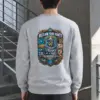 "Chasing Dreams And Tides" Heavy Blend Unisex Crewneck Sweatshirt