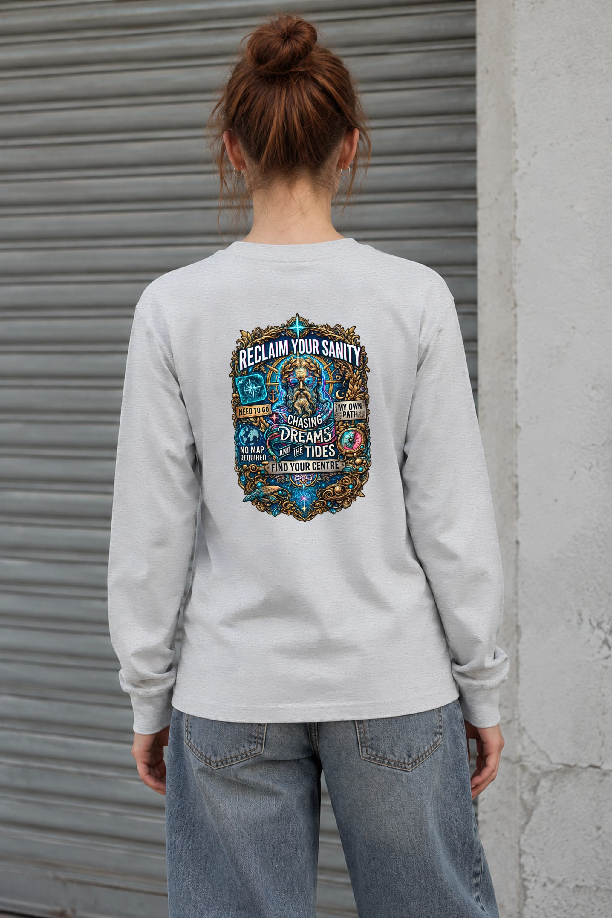 "Chasing Dreams Tides" Unisex Longsleeve T-shirt