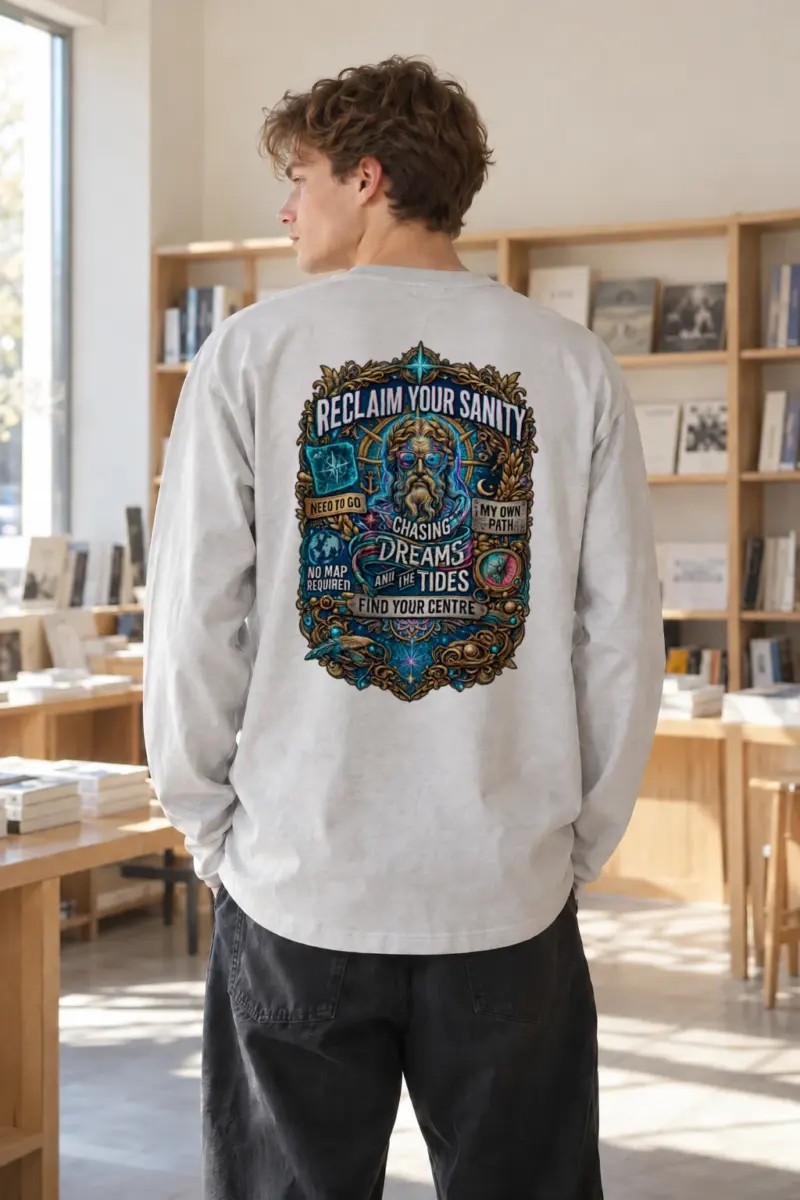 "Chasing Dreams Tides" Unisex Longsleeve T-shirt | Gildan 2400