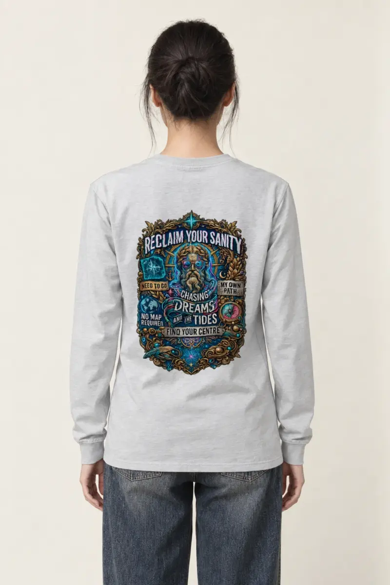 "Chasing Dreams Tides" Unisex Longsleeve T-shirt