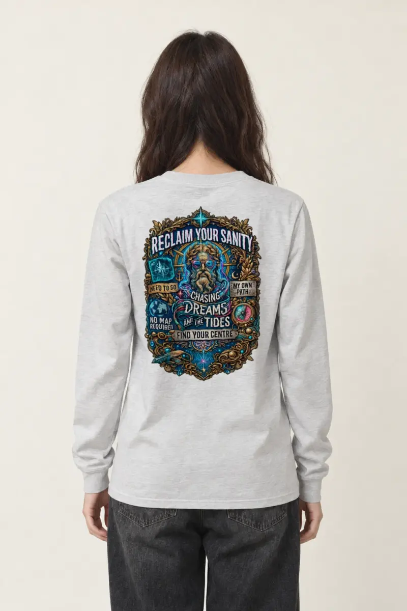 "Chasing Dreams Tides" Unisex Longsleeve T-shirt | Gildan 2400