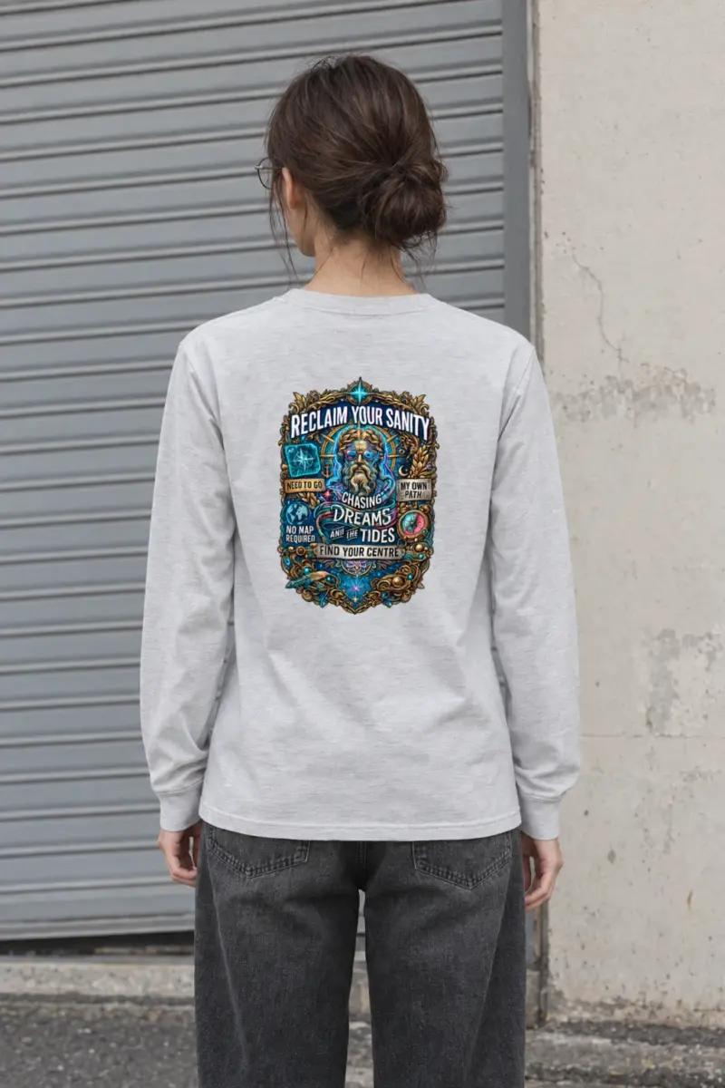 "Chasing Dreams Tides" Unisex Longsleeve T-shirt