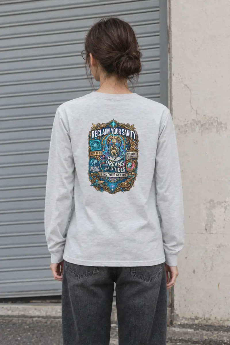 "Chasing Dreams Tides" Unisex Longsleeve T-shirt