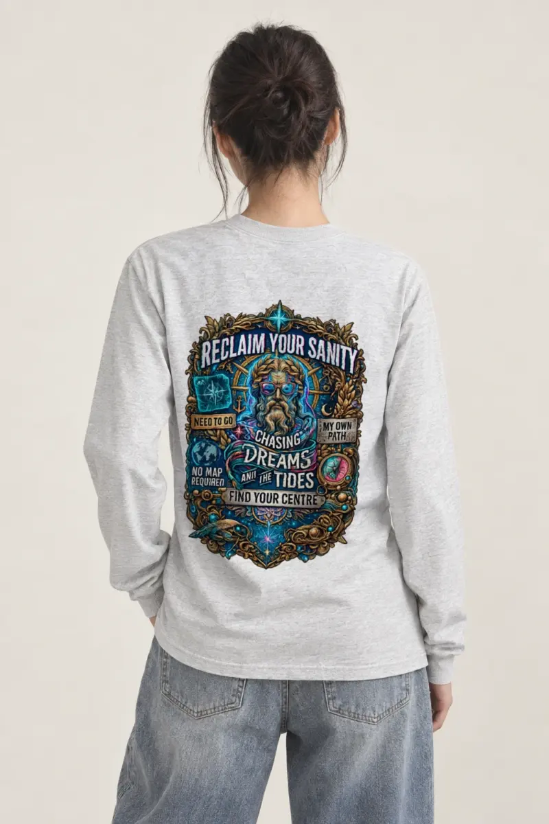 "Chasing Dreams Tides" Unisex Longsleeve T-shirt