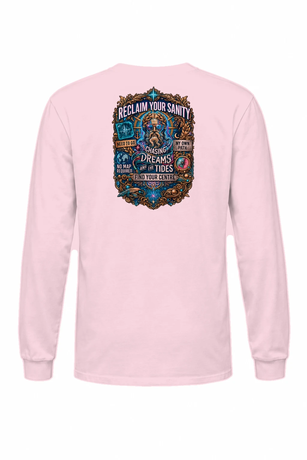 "Chasing Dreams Tides" Unisex Longsleeve T-shirt | Gildan 2400