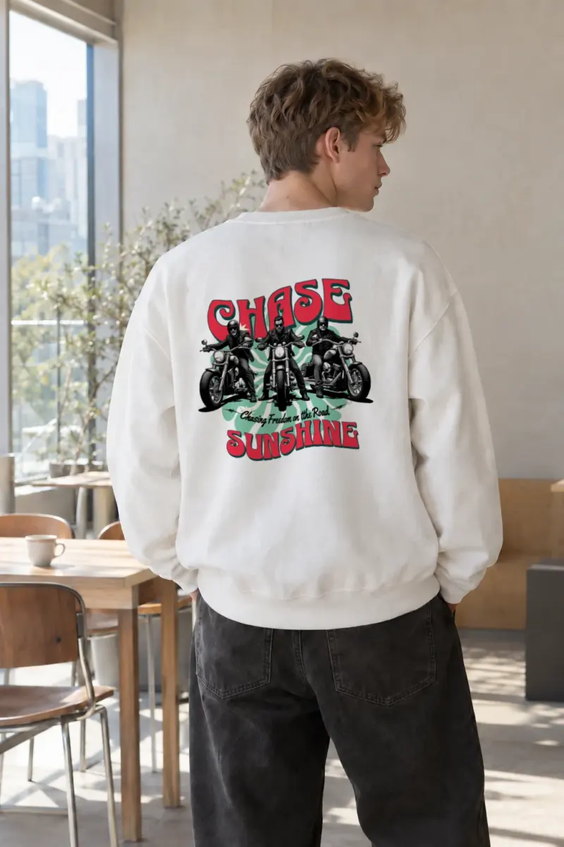 "Chasing Freedom" Heavy Blend Unisex Crewneck Sweatshirt | Gildan 18000