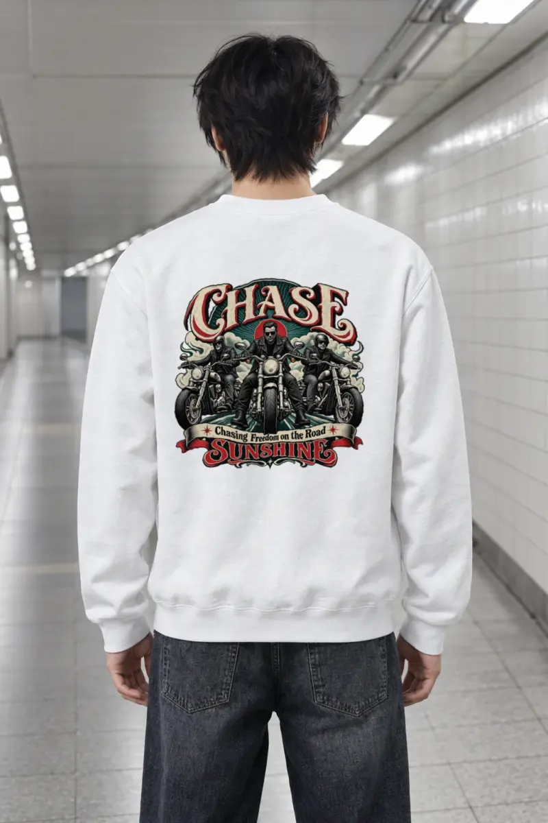 "Chasing Freedom" Heavy Blend Unisex Crewneck Sweatshirt | Gildan 18000
