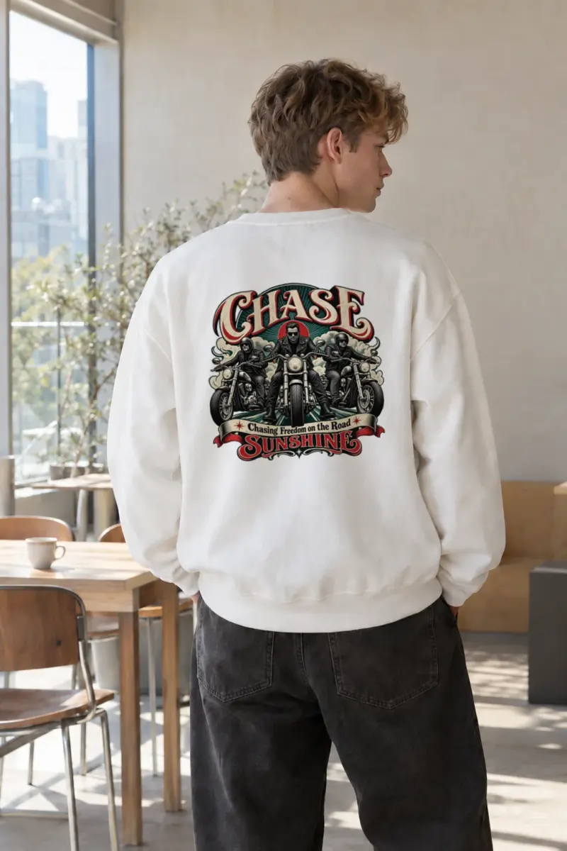 "Chasing Freedom" Heavy Blend Unisex Crewneck Sweatshirt | Gildan 18000
