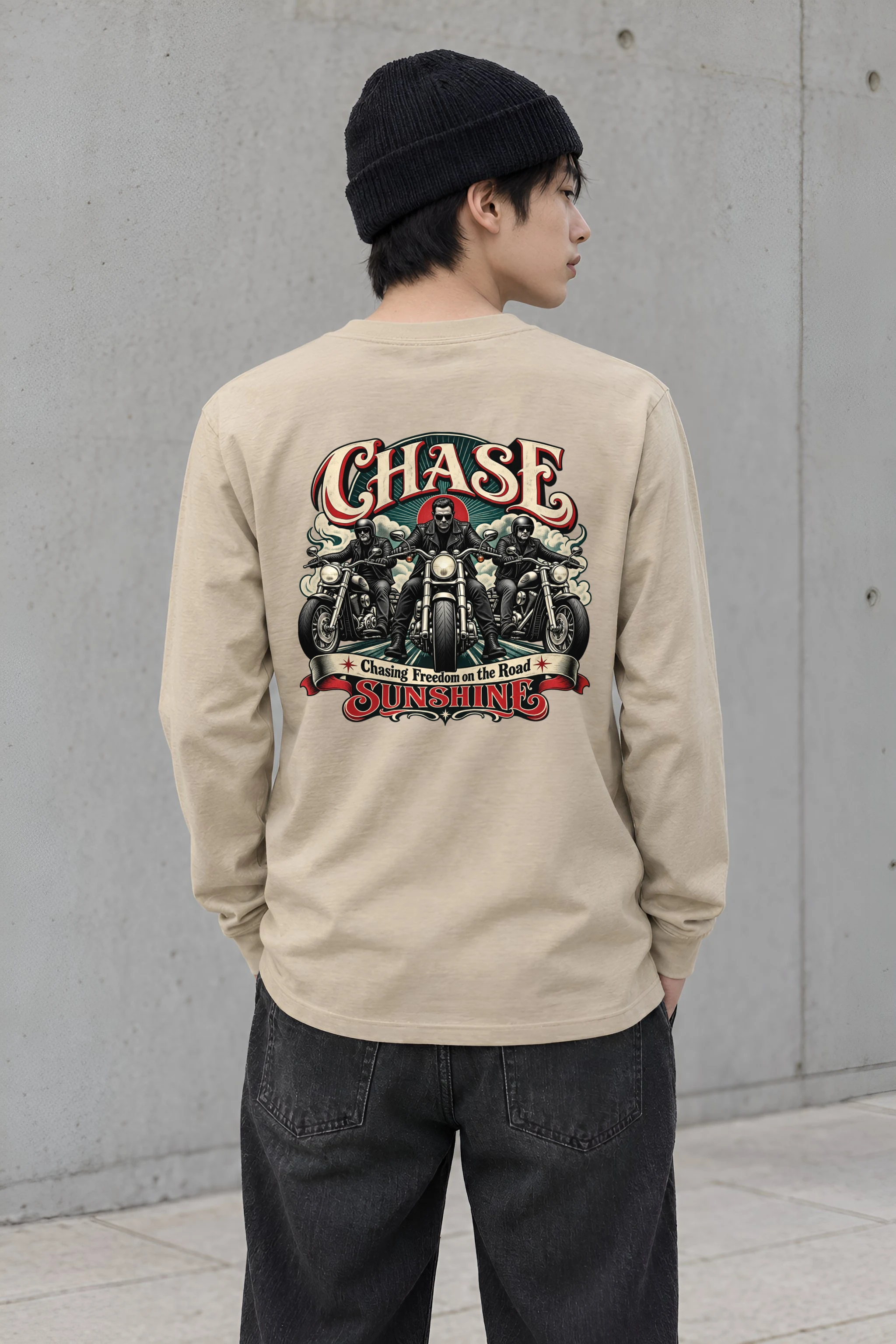 "Chasing Freedom" Unisex Longsleeve T-shirt