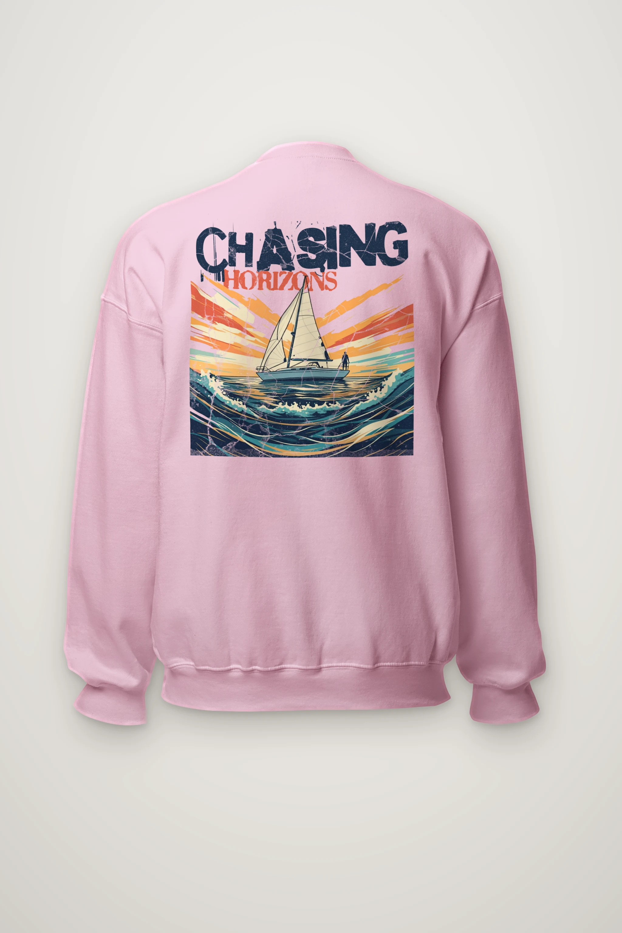"Chasing Horizons" Heavy Blend Unisex Crewneck Sweatshirt
