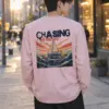 "Chasing Horizons" Unisex Longsleeve T-shirt | Gildan 2400