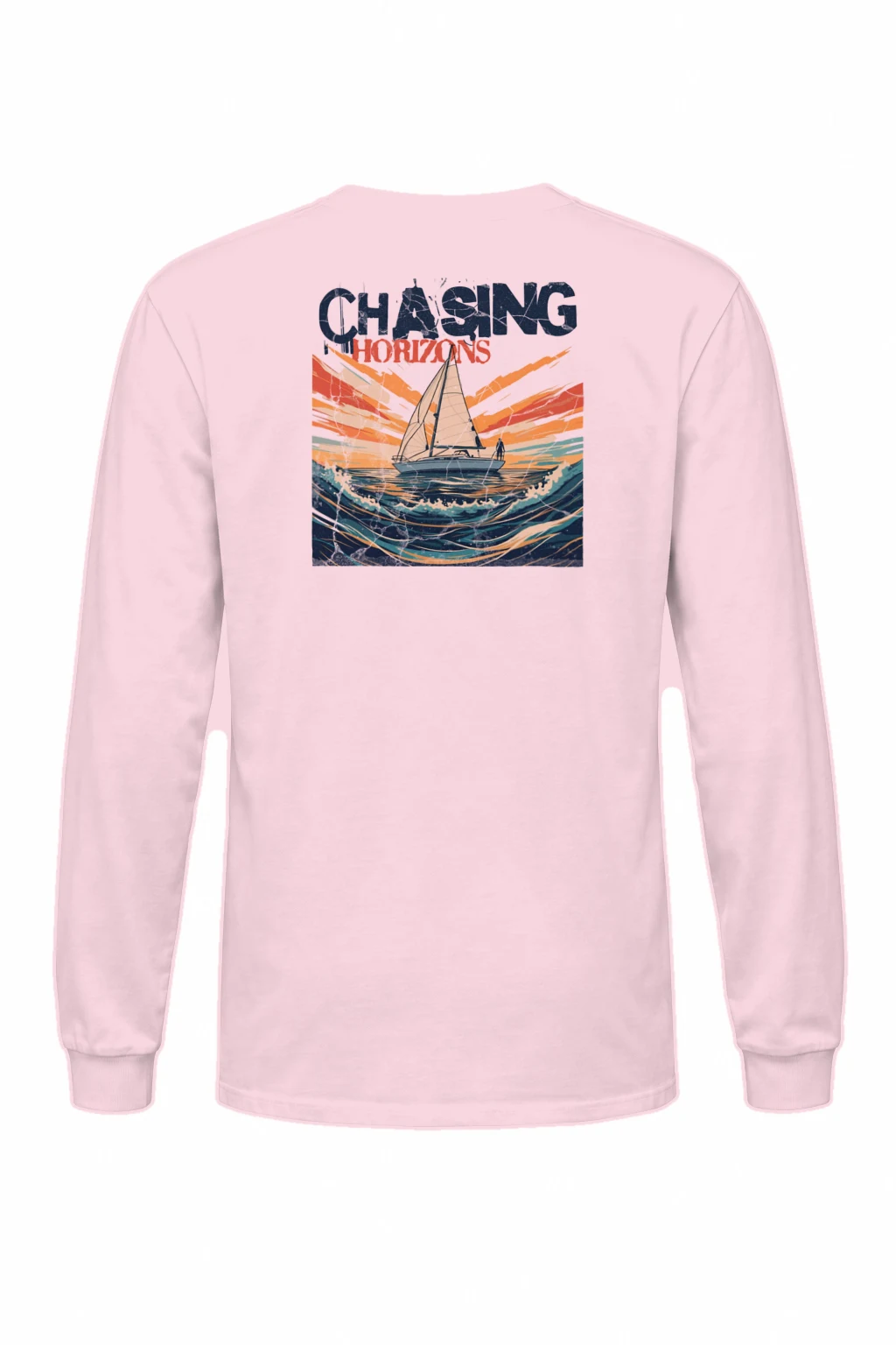 "Chasing Horizons" Unisex Longsleeve T-shirt | Gildan 2400
