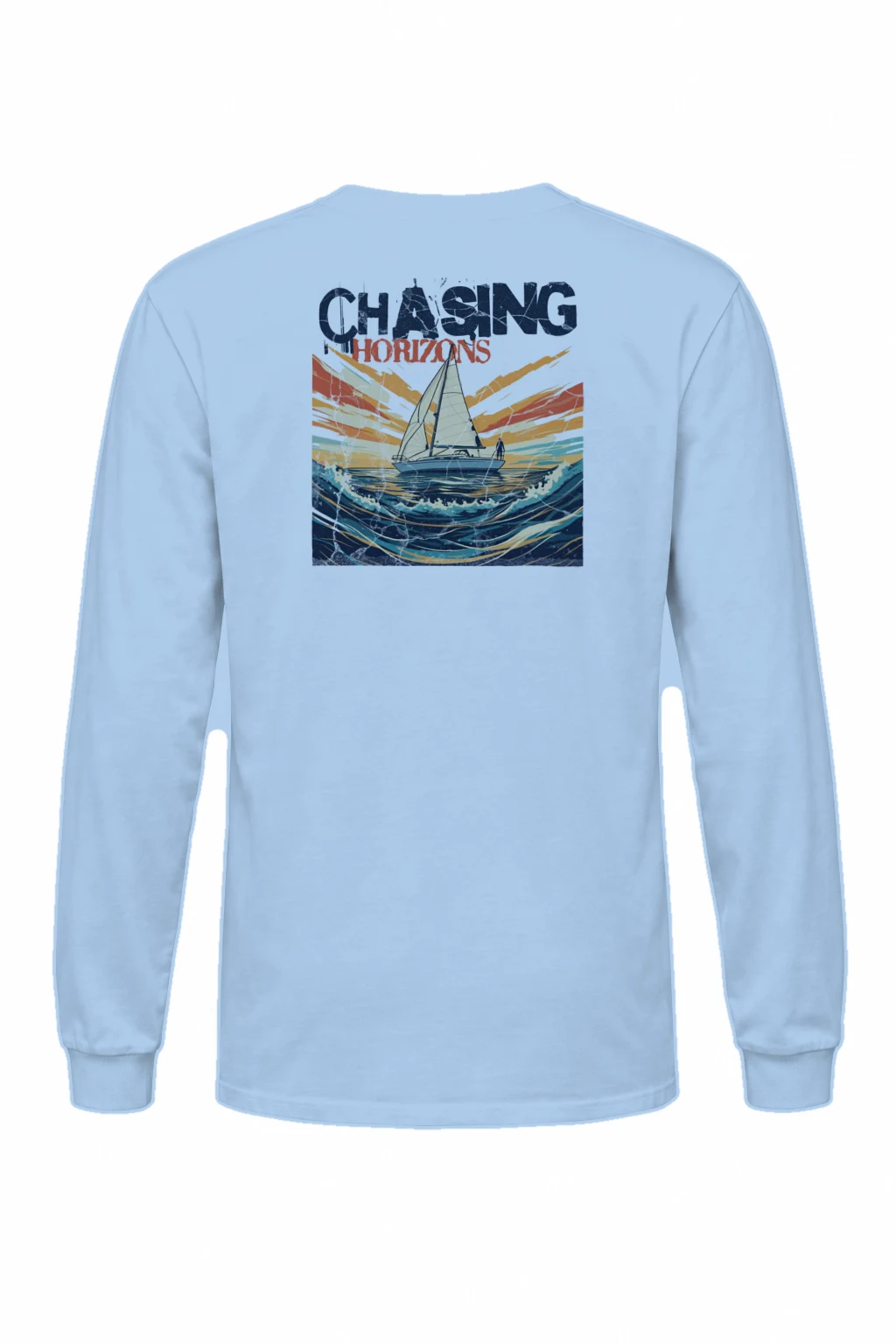 "Chasing Horizons" Unisex Longsleeve T-shirt | Gildan 2400