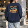 "Chasing Sunset Roads" Heavy Blend Unisex Crewneck Sweatshirt | Gildan 18000