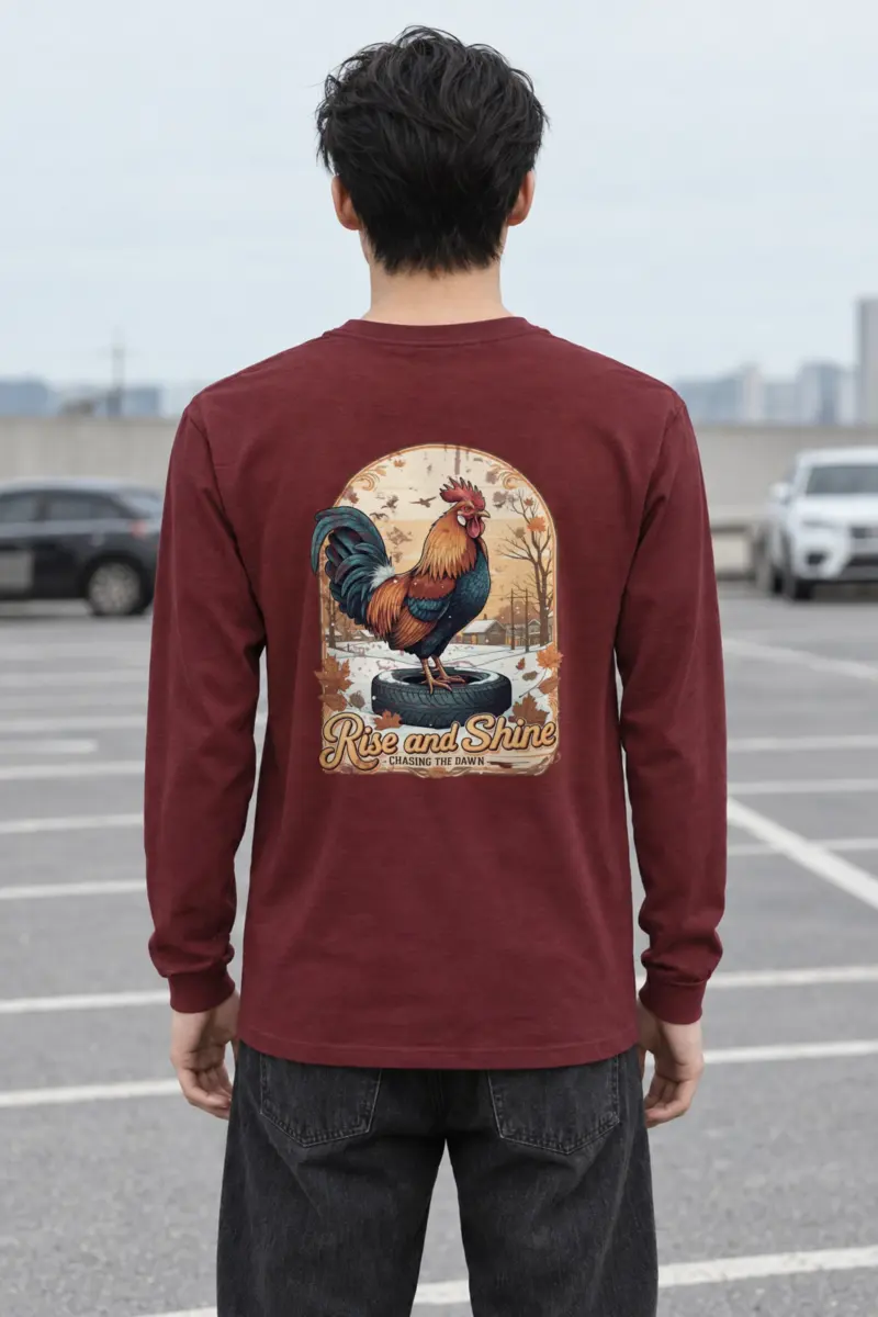"Chasing The Dawn" Unisex Longsleeve T-shirt
