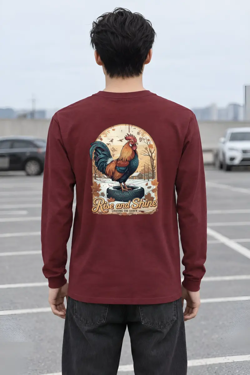 "Chasing The Dawn" Unisex Longsleeve T-shirt
