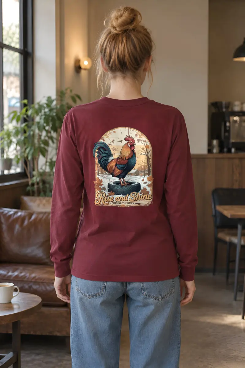 "Chasing The Dawn" Unisex Longsleeve T-shirt