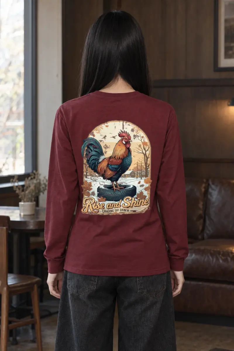 "Chasing The Dawn" Unisex Longsleeve T-shirt