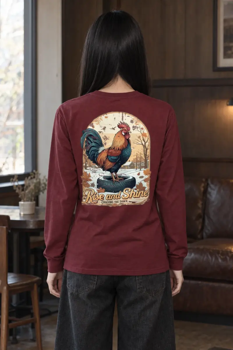 "Chasing The Dawn" Unisex Longsleeve T-shirt
