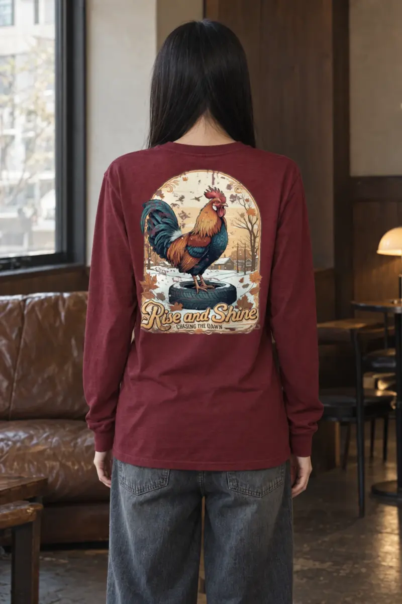 "Chasing The Dawn" Unisex Longsleeve T-shirt | Gildan 2400