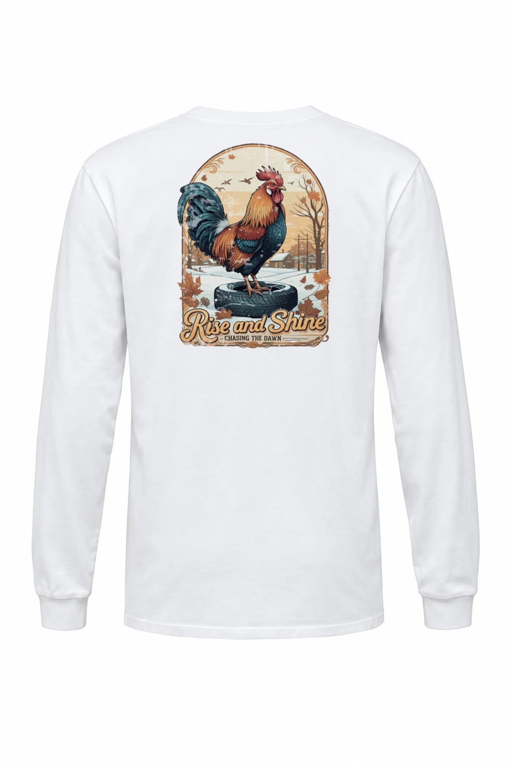 "Chasing The Dawn" Unisex Longsleeve T-shirt | Gildan 2400