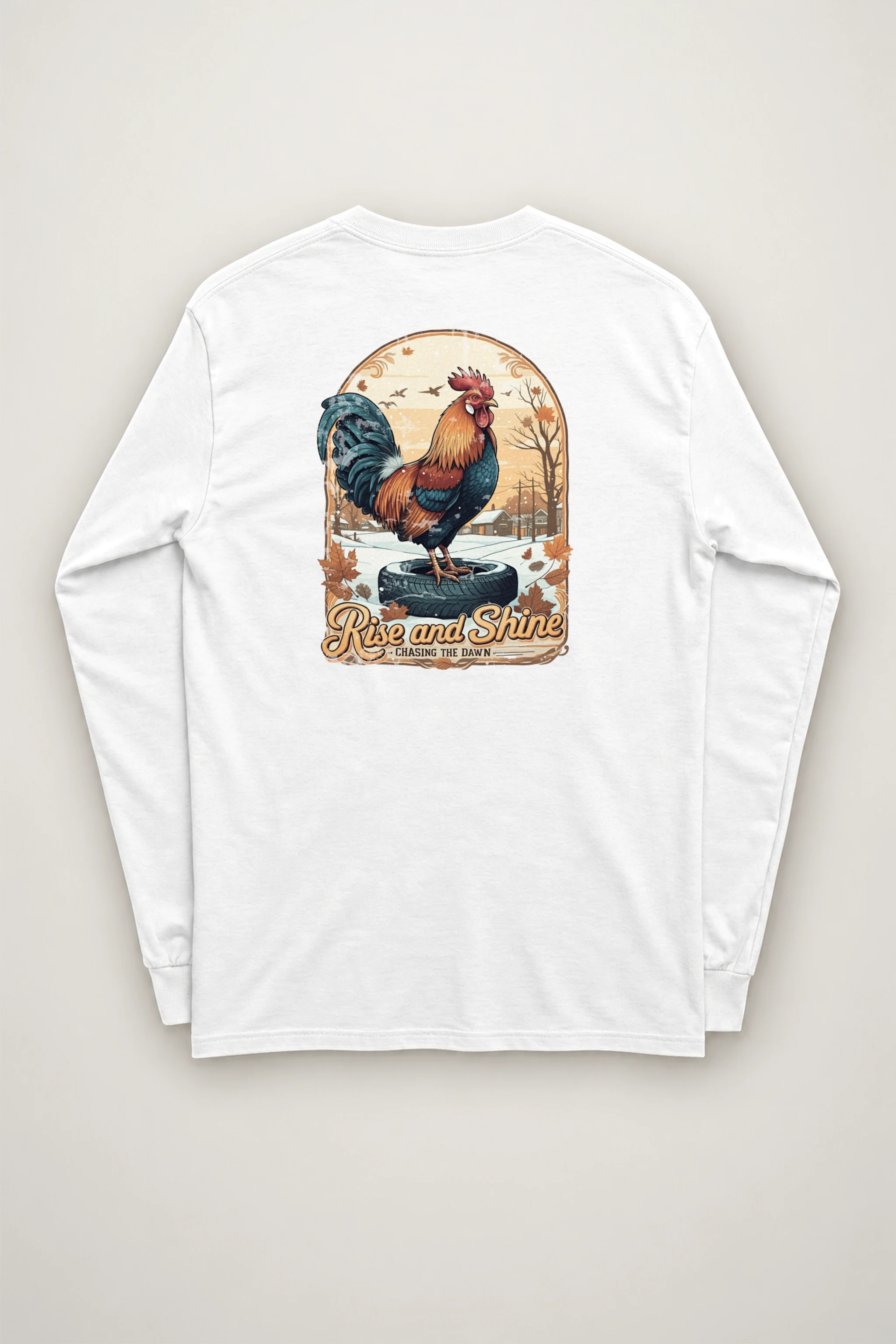 "Chasing The Dawn" Unisex Longsleeve T-shirt