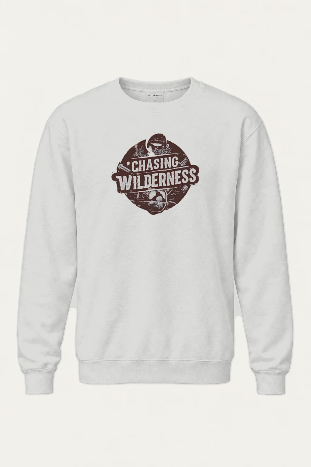"Chasing Wilderness" Heavy Blend Unisex Crewneck Sweatshirt | Gildan 18000