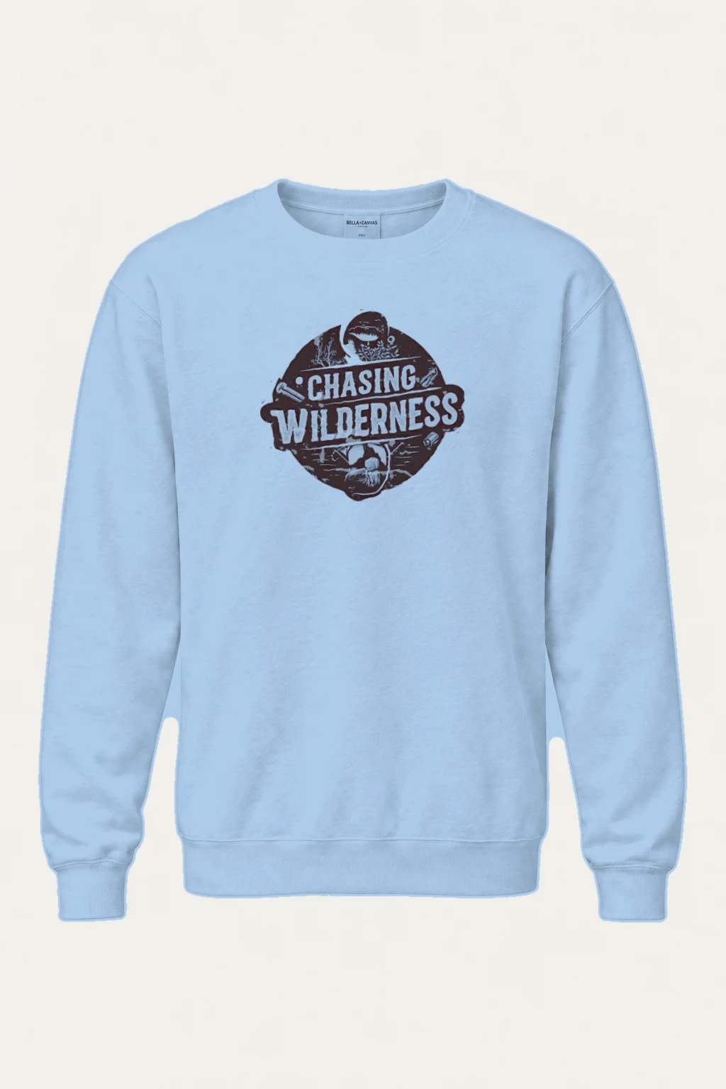 "Chasing Wilderness" Heavy Blend Unisex Crewneck Sweatshirt | Gildan 18000