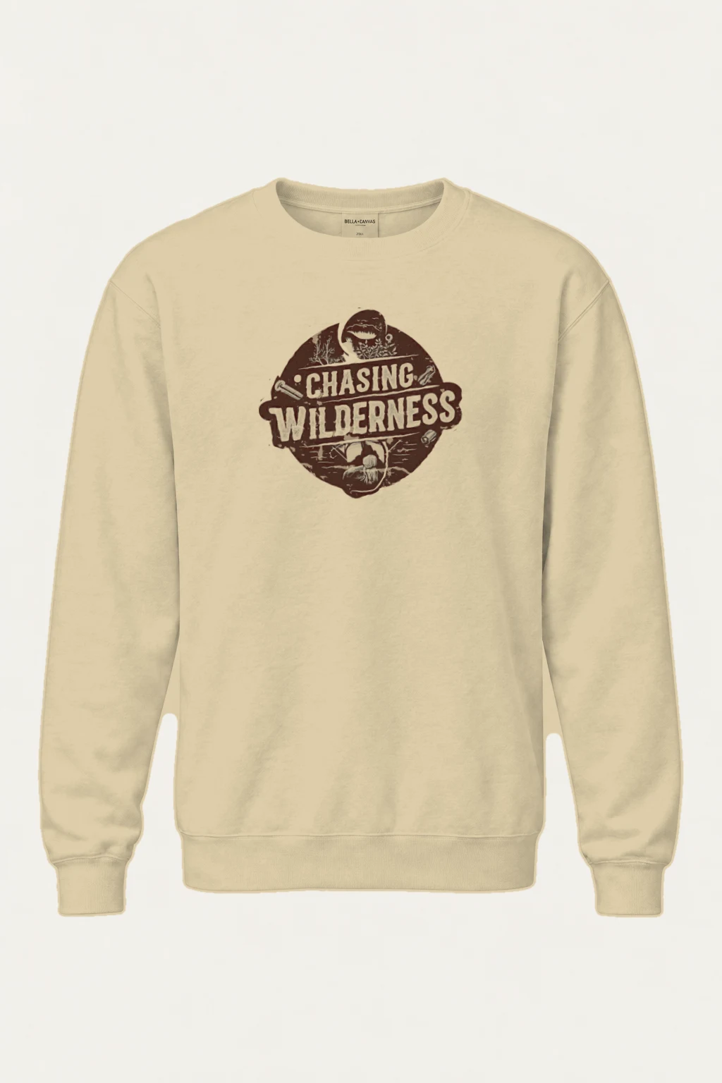 "Chasing Wilderness" Heavy Blend Unisex Crewneck Sweatshirt | Gildan 18000