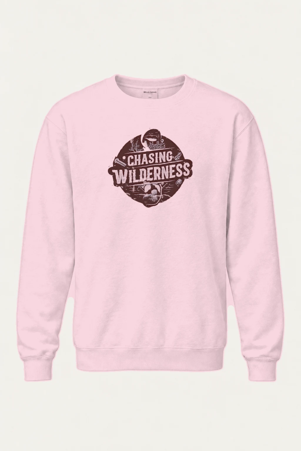 "Chasing Wilderness" Heavy Blend Unisex Crewneck Sweatshirt | Gildan 18000