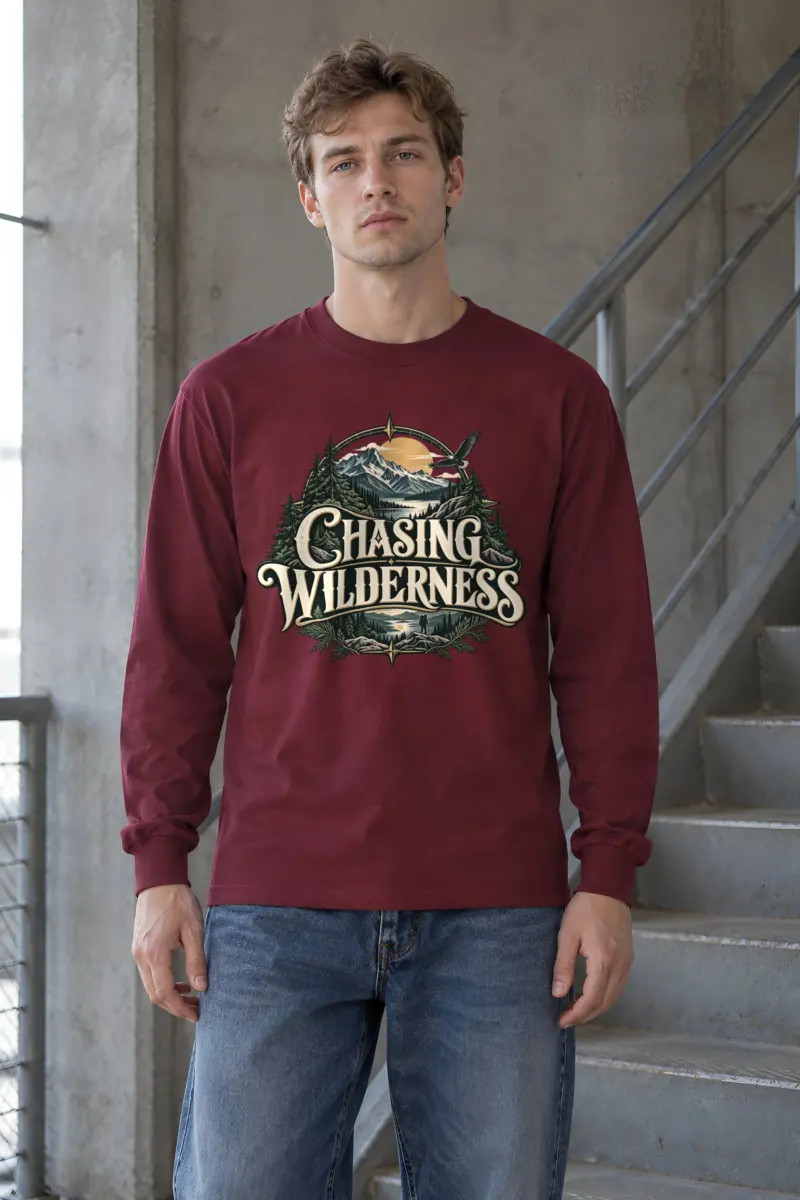 "Chasing Wilderness" Unisex Longsleeve T-shirt