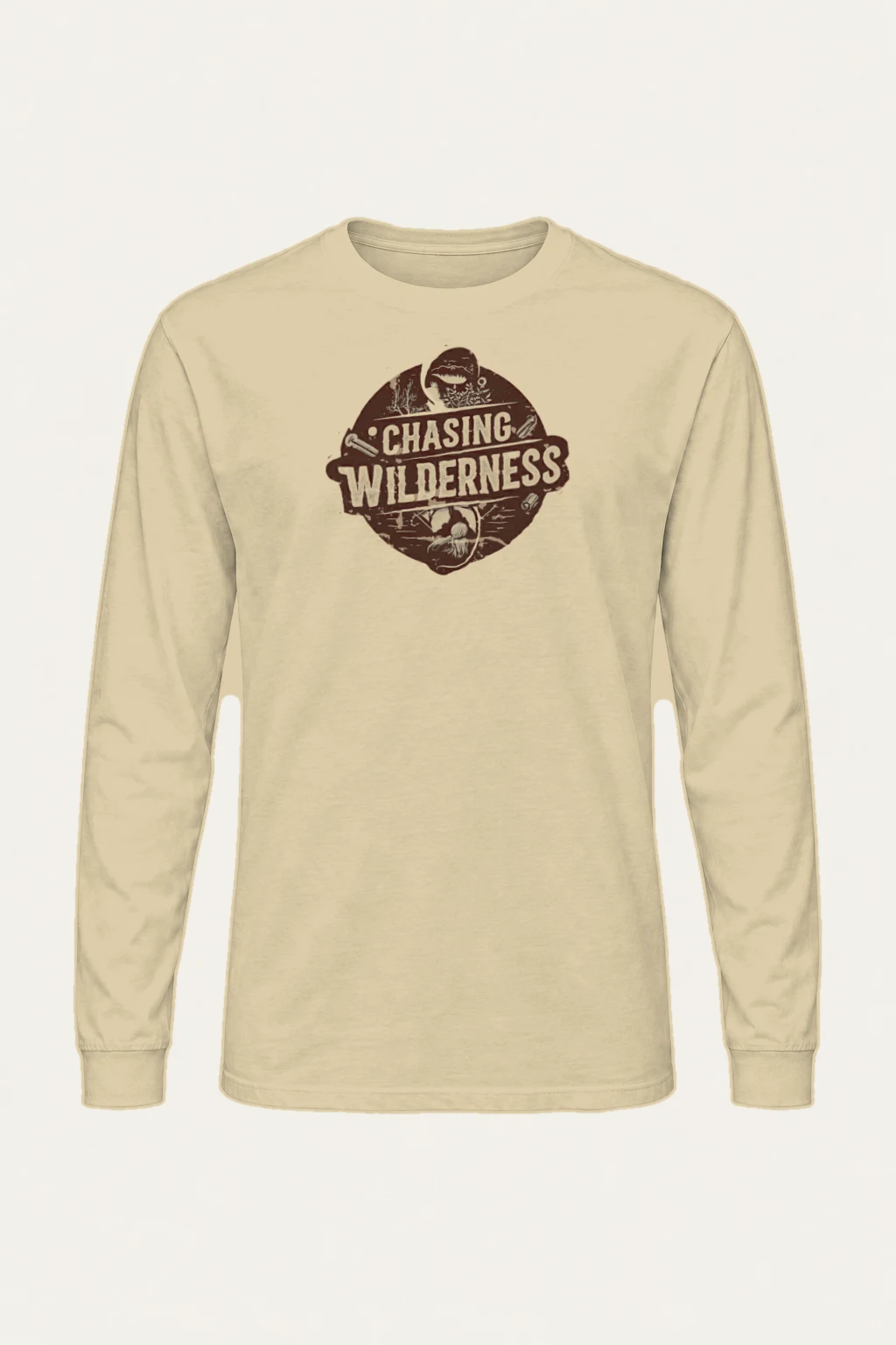 "Chasing Wilderness" Unisex Longsleeve T-shirt | Gildan 2400