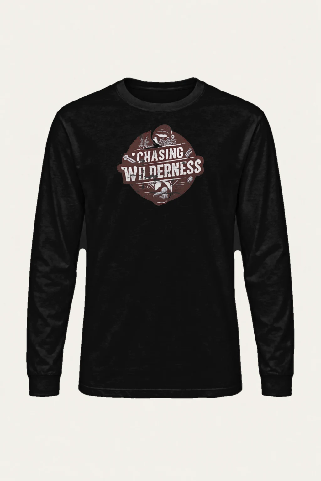 "Chasing Wilderness" Unisex Longsleeve T-shirt | Gildan 2400